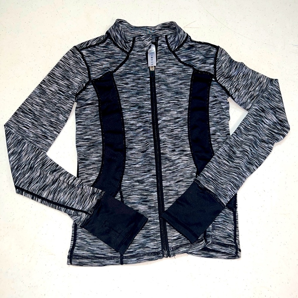 90* Degree by Reflex Girls Zip up Warm up Jacket
